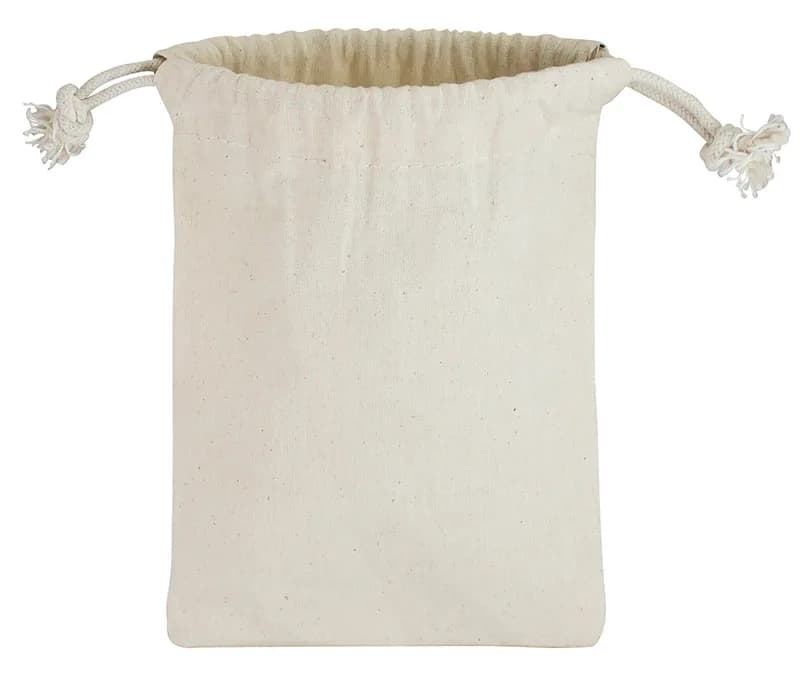 Saco 100% Algodón 120g — 14 x 19 cm