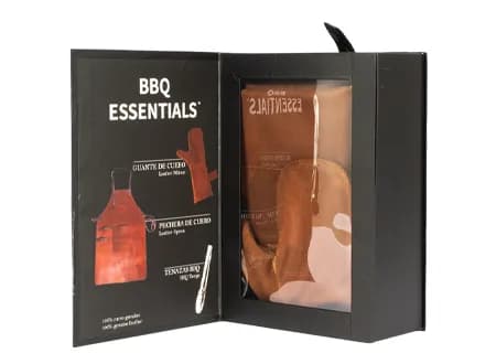 Set Asador de Cuero de Búfalo (H72)