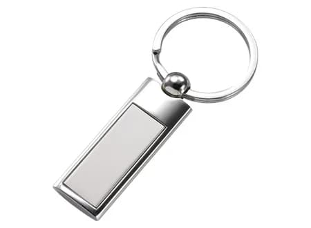 Llavero Metálico Rectangular (K15)