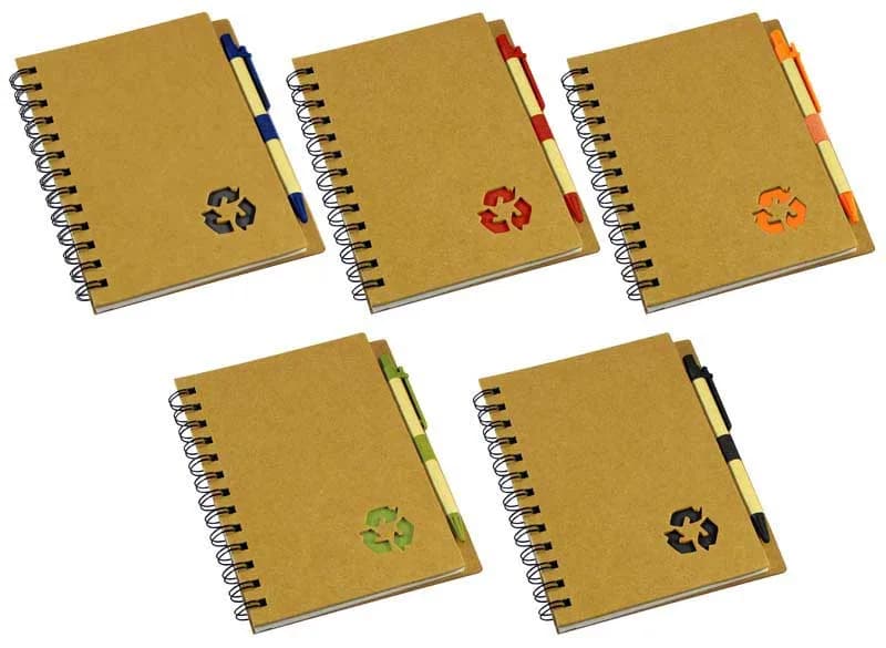 Cuaderno Ecológico Tapa Dura — 13 x 18 x 1.2 cm