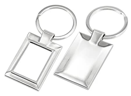 Llavero Metálico Rectangular (Y25)