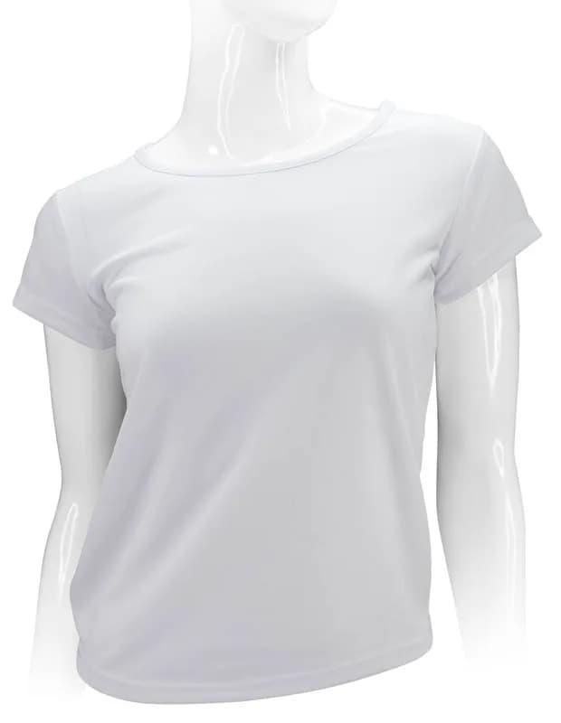 Polera Manga Corta Poliéster Mujer